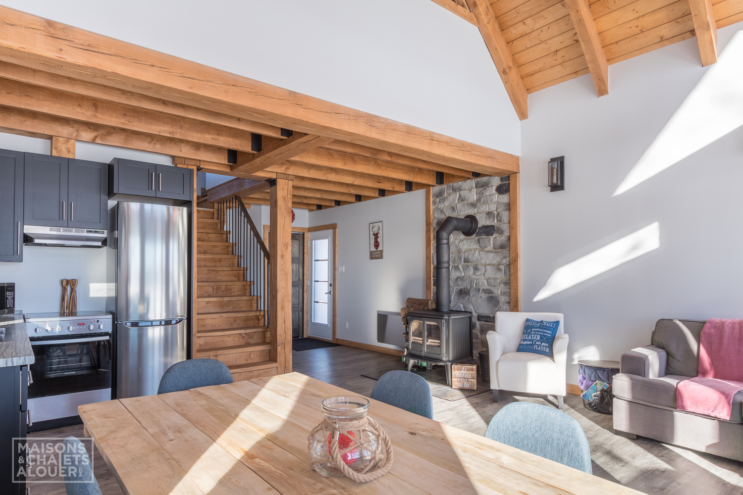 Chalet à Louer Chaudière-Appalaches | Chalet L'eau Vive