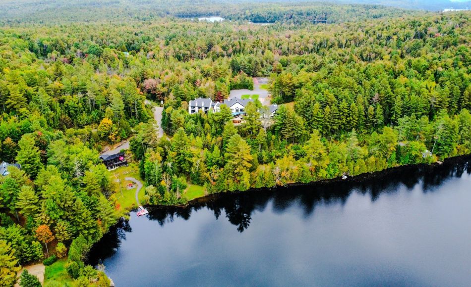 Chalet à louer en bois rond Lanaudière